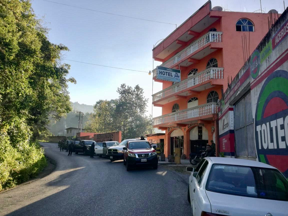 Operativo en Huautla